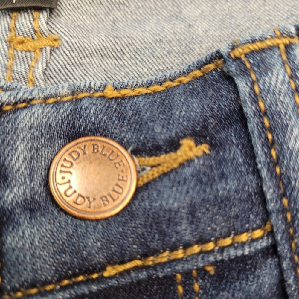 Judy Blue Jeans Relaxed Fit Stretch Denim Slim Leg Women Size 9 29 - Picture 6 of 8